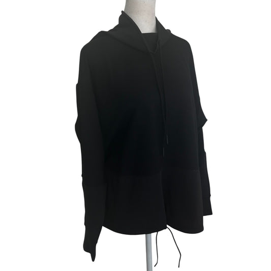 Athleta Black Hermosa Mock Neck Sweatshirt Womens Size Small