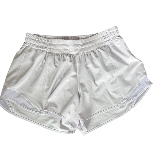 Lululemon Light Purple Hotty Hot High-Rise Lined Short 4" Womens Size 8 Tall