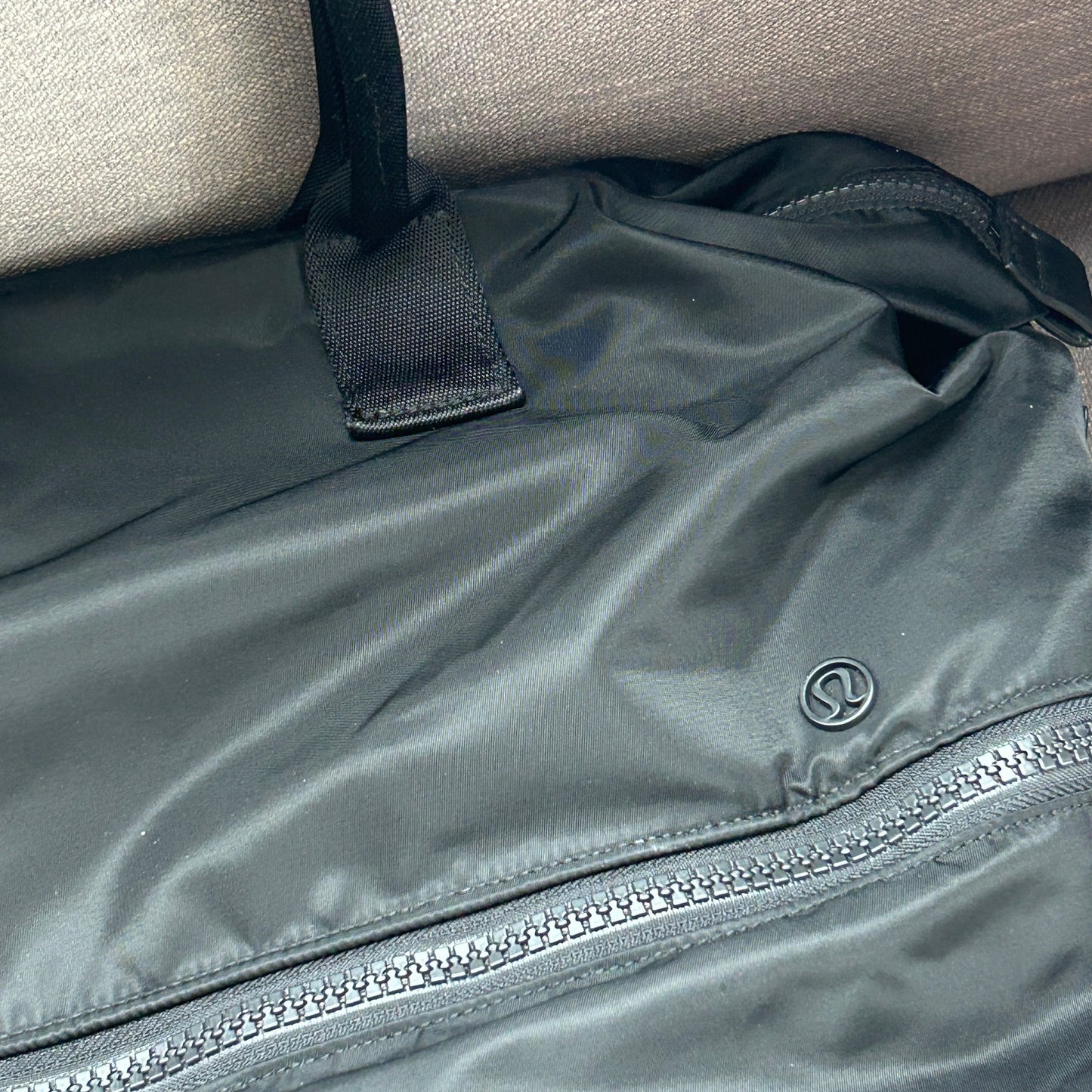 Lululemon Black Weekender Tote Shoulder Bag