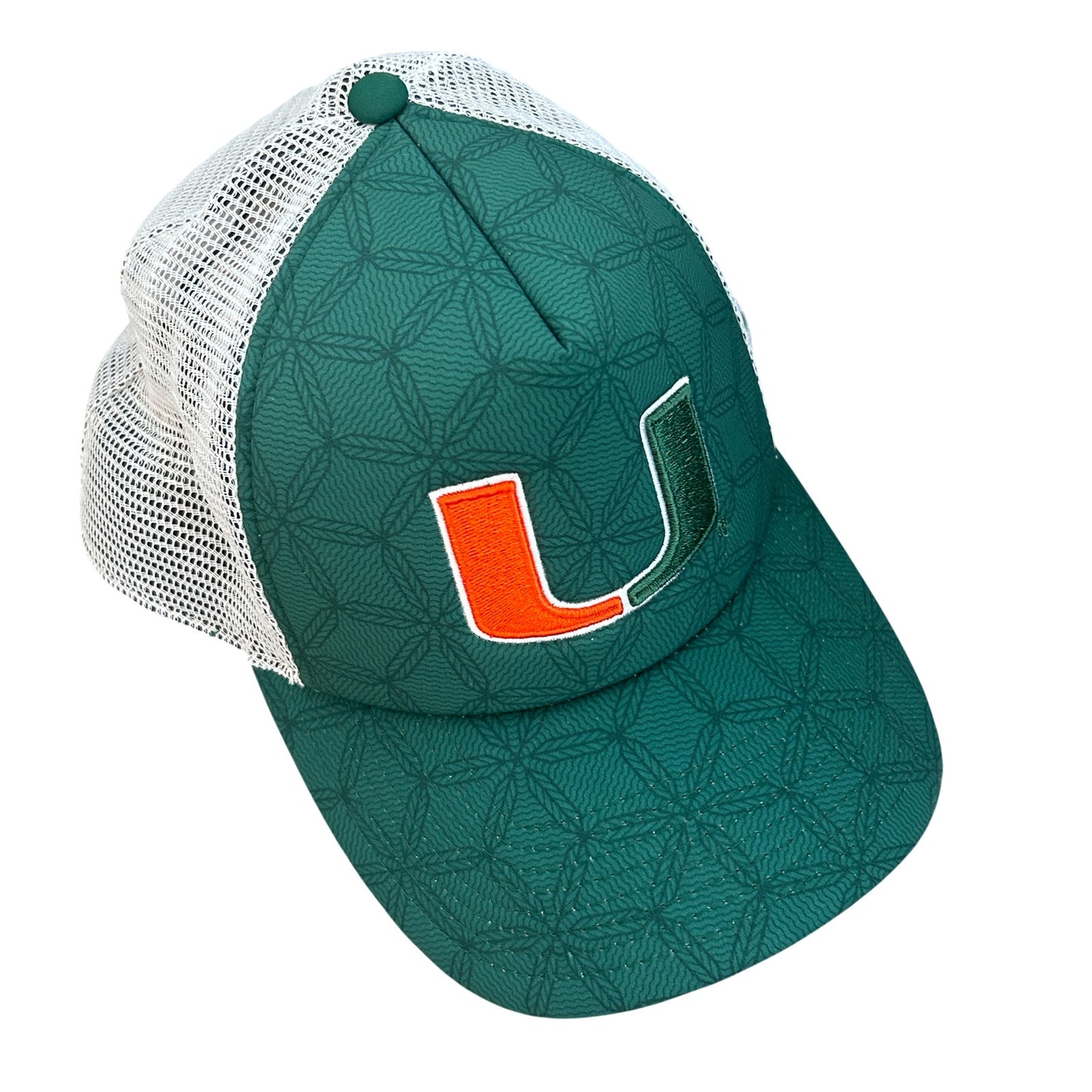 University of Miami Hurricanes Adidas Adjustable Baseball Hat