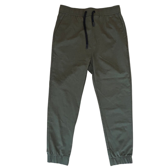 Baubax Army Green Merino Wool Blend Twill Jogger Stain Resistant Mens Size XL