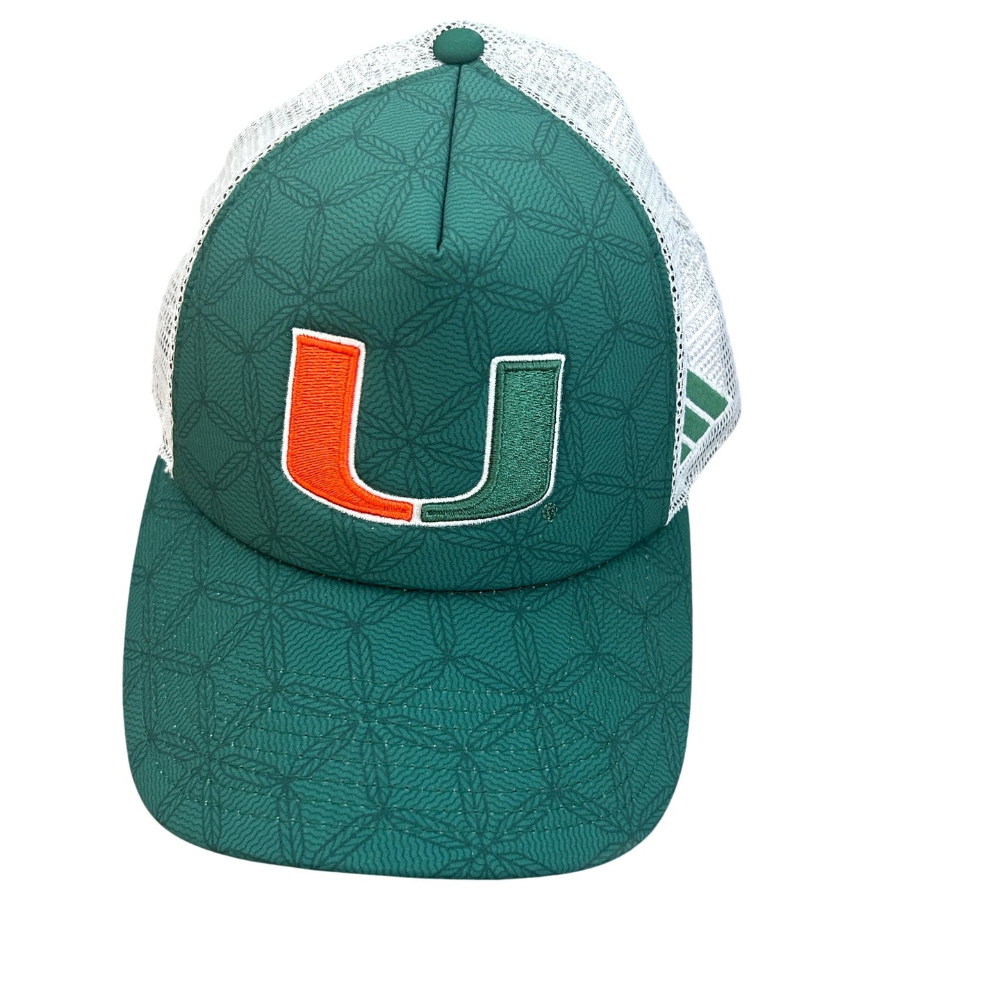 University of Miami Hurricanes Adidas Adjustable Baseball Hat