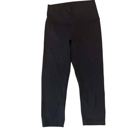 Lululemon Black Align High-Rise Crop Legging 21" Womens Size 4