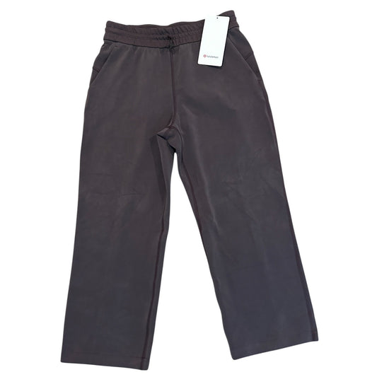 Lululemon NWT Espresso Softstreme HR Straight-Leg Crop 24" Womens Size 6