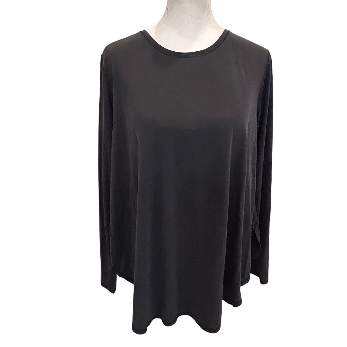 Lululemon Black Long Sleeve Flowy Top Womens Size 4