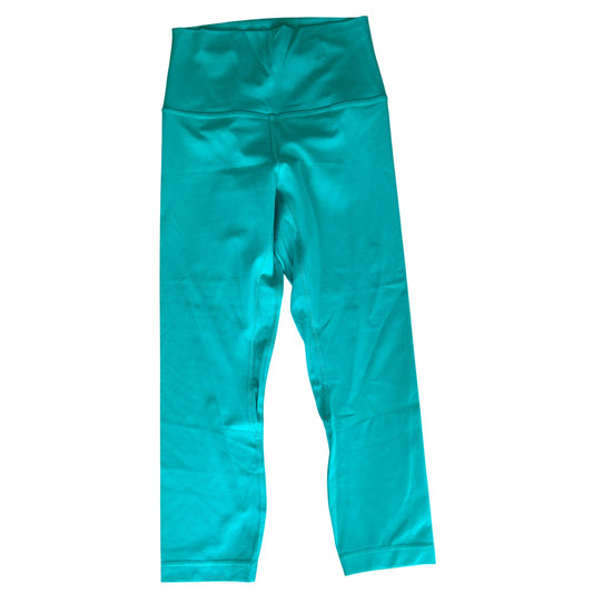 Lululemon Kelly Green Align High-Rise Crop Legging 21" Womens Size 4