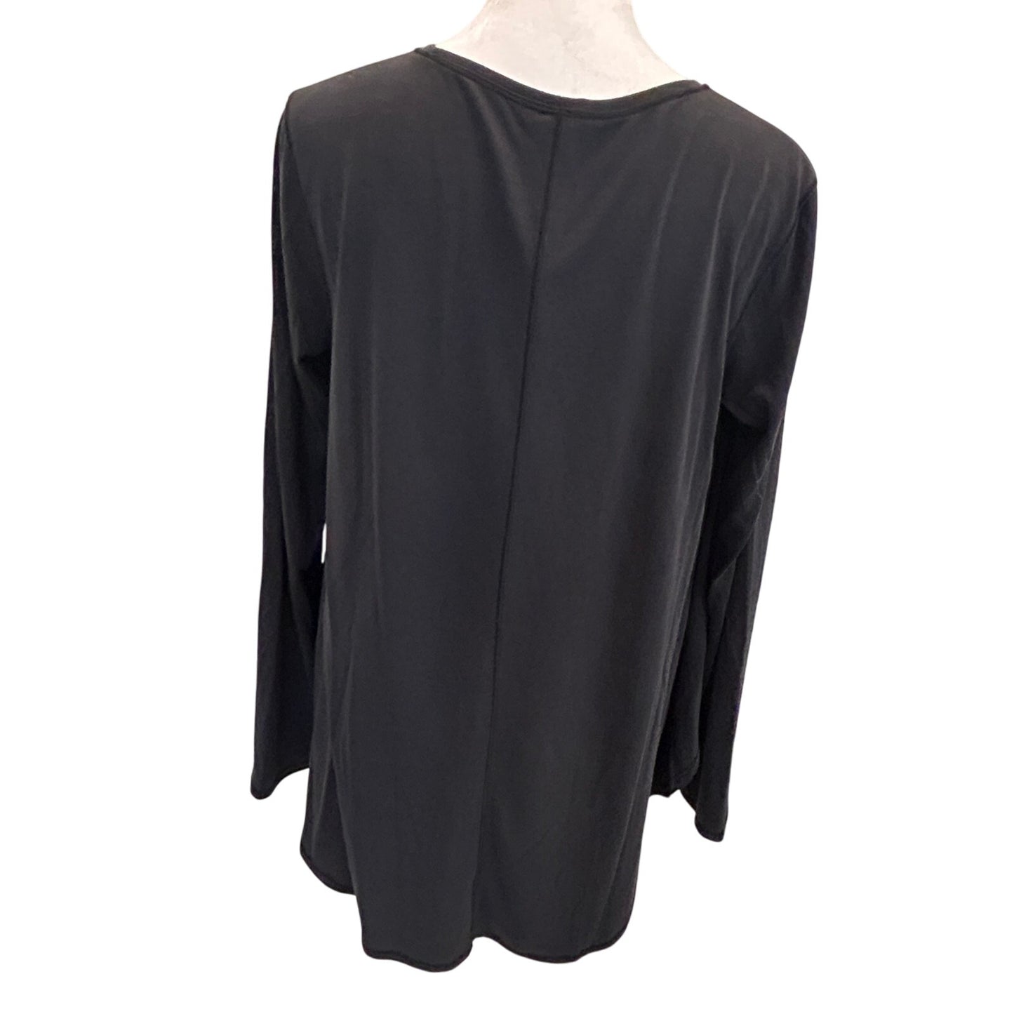 Lululemon Black Long Sleeve Flowy Top Womens Size 4