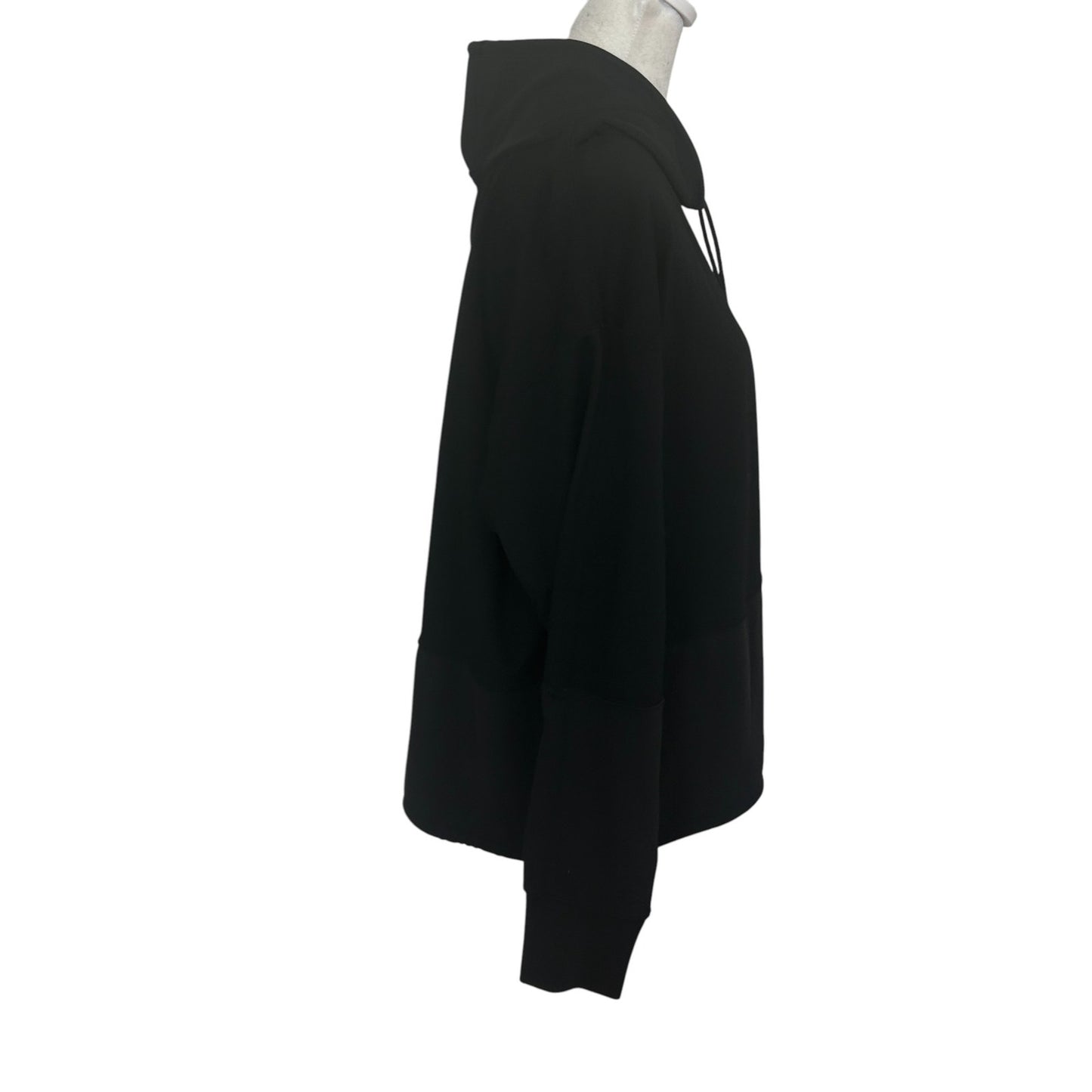 Athleta Black Hermosa Mock Neck Sweatshirt Womens Size Small