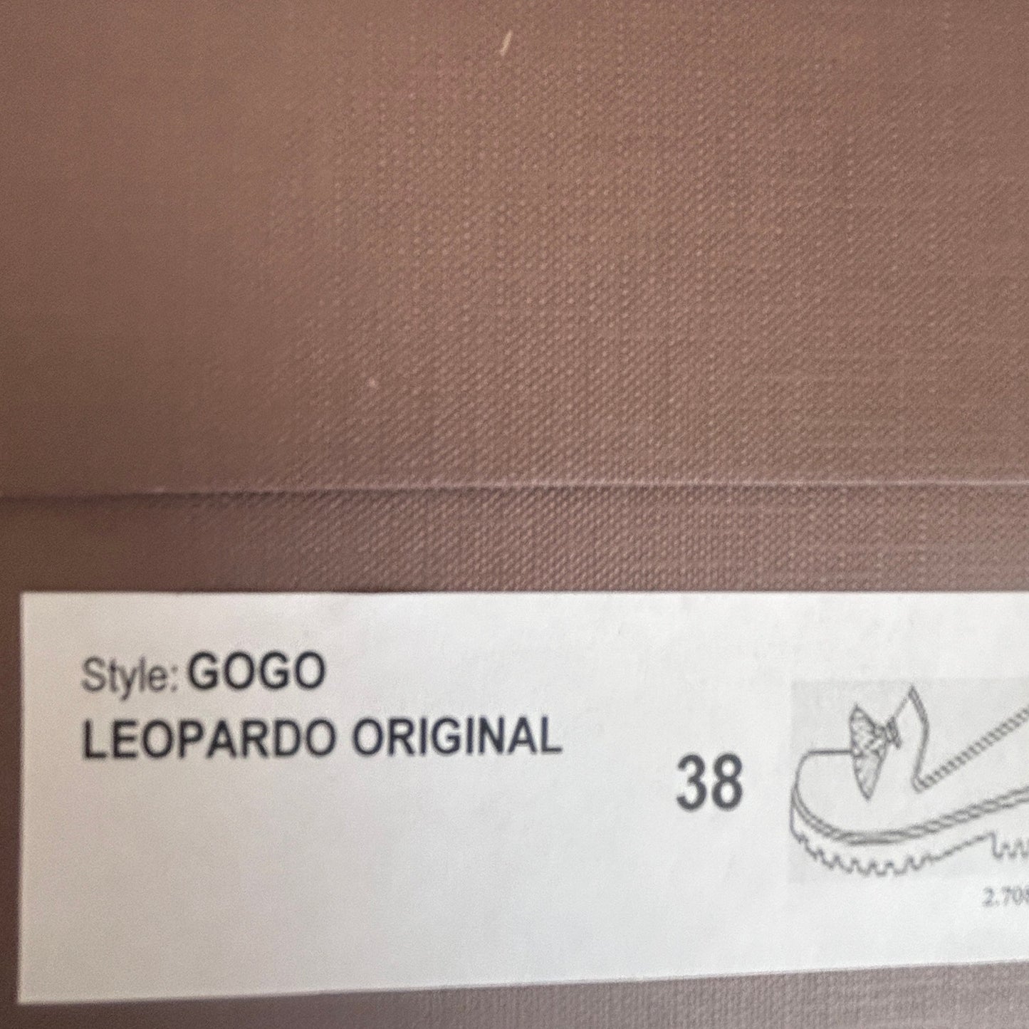 Jon Josef Lug Soled Tassled Loafer Gogo Leopard Womens Size 8 NEW IN BOX