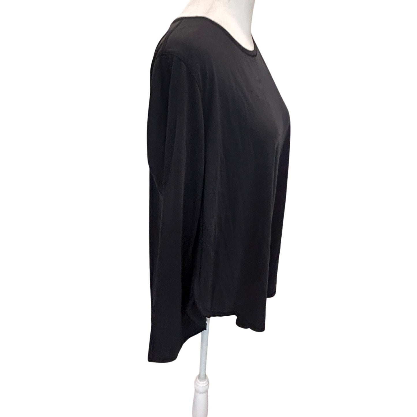 Lululemon Black Long Sleeve Flowy Top Womens Size 4