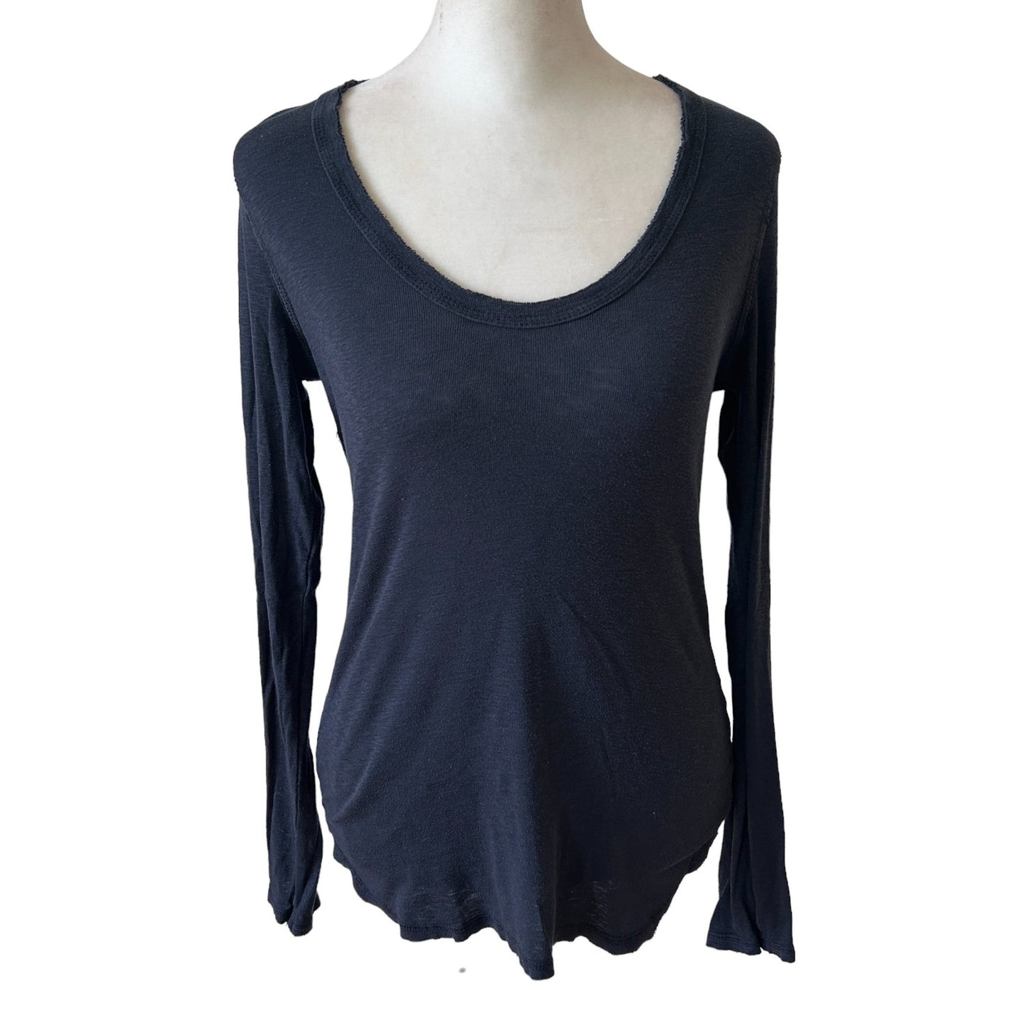 LOT 3 Michael Stars Navy Blue and Pink Knit Tops One Size